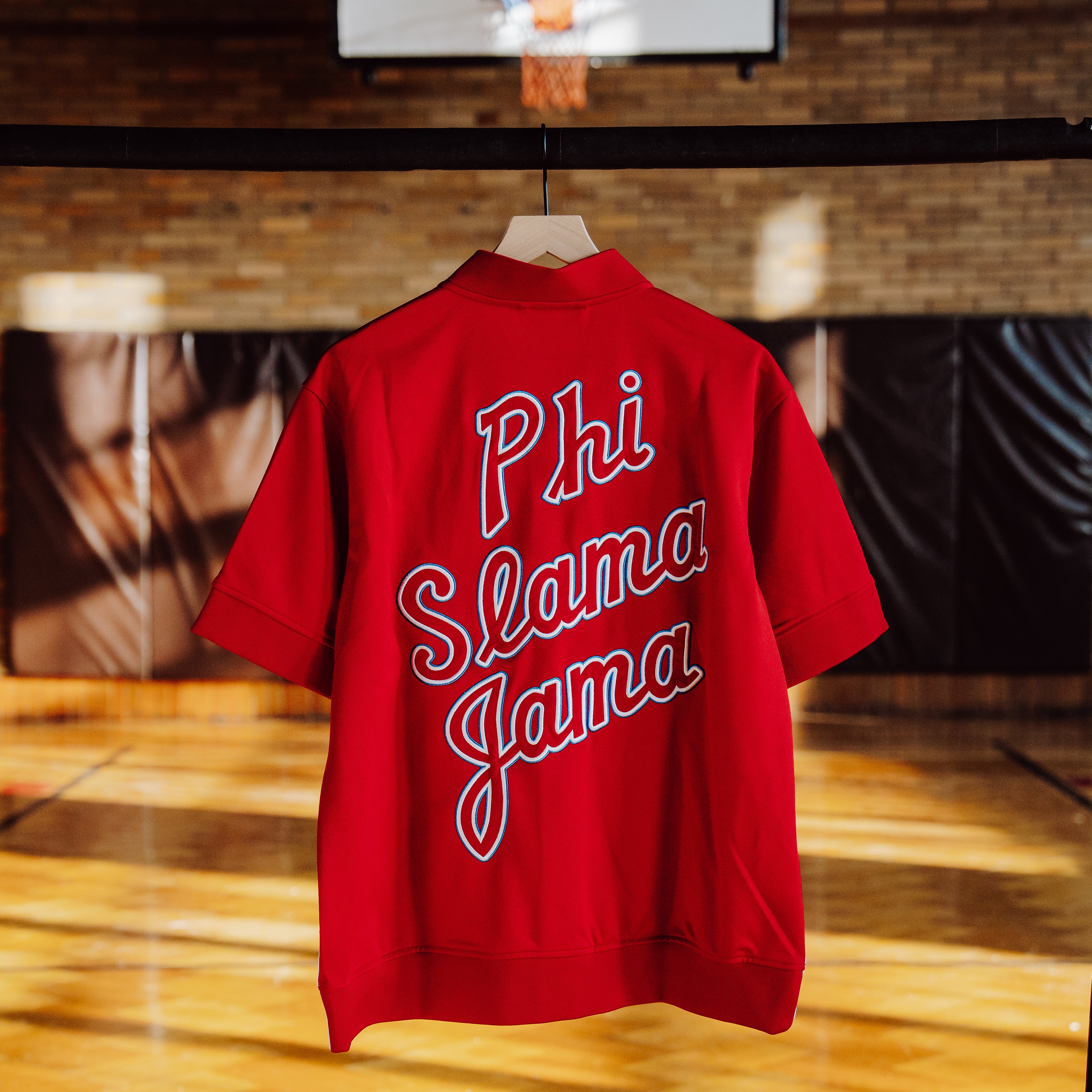 Houston 1980s Vintage Phi Slama Jama Shooting Shirt - Image 4