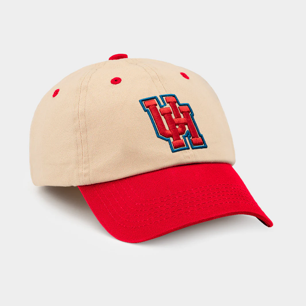 Houston Cougars Interlocked "UH" Two-Tone Dad Hat - Image 2