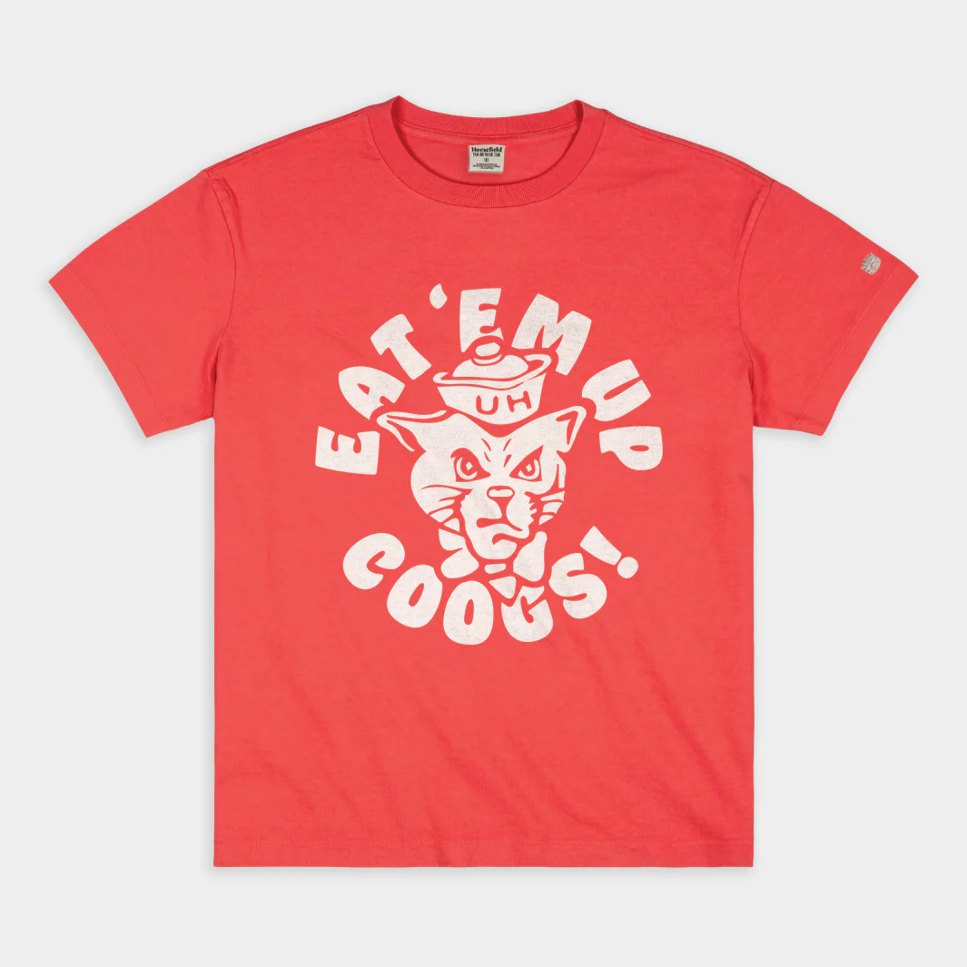 Houston Eat 'Em Up, Coogs! Vintage Heavyweight Tee