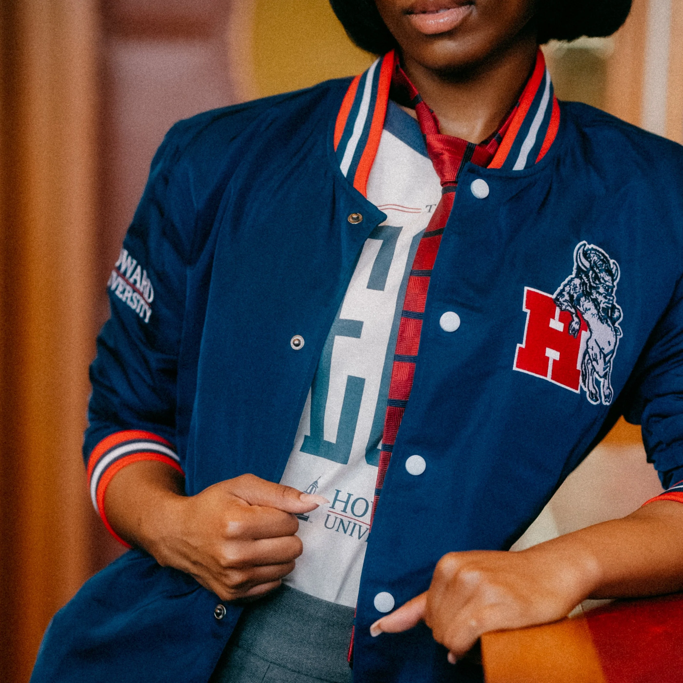 Howard Bison "The Mecca" Vintage Bomber Jacket - Image 3