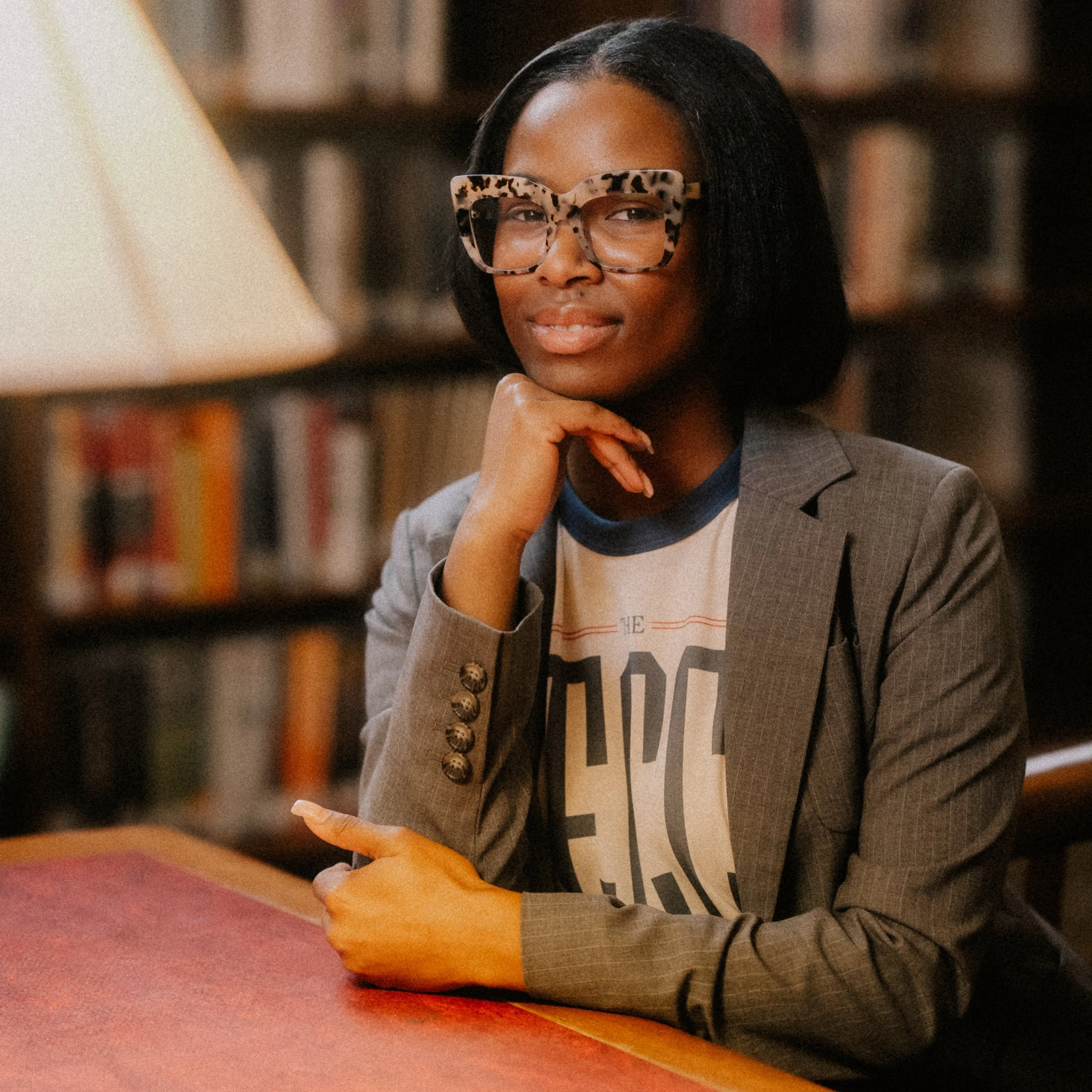 Howard University "The Mecca" Ringer Tee - Image 2