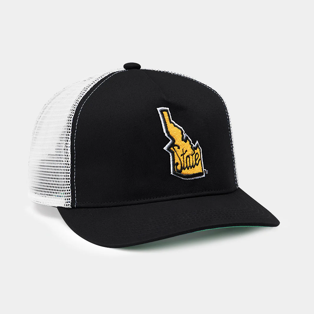 Idaho State Retro Logo Trucker Hat - Image 2