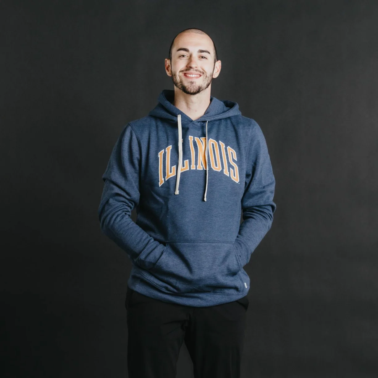 Illinois Classic Collegiate Hoodie - Image 2