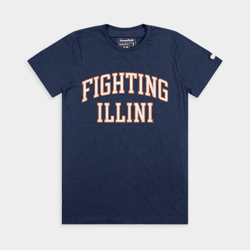 Illinois Fighting Illini Navy Tee
