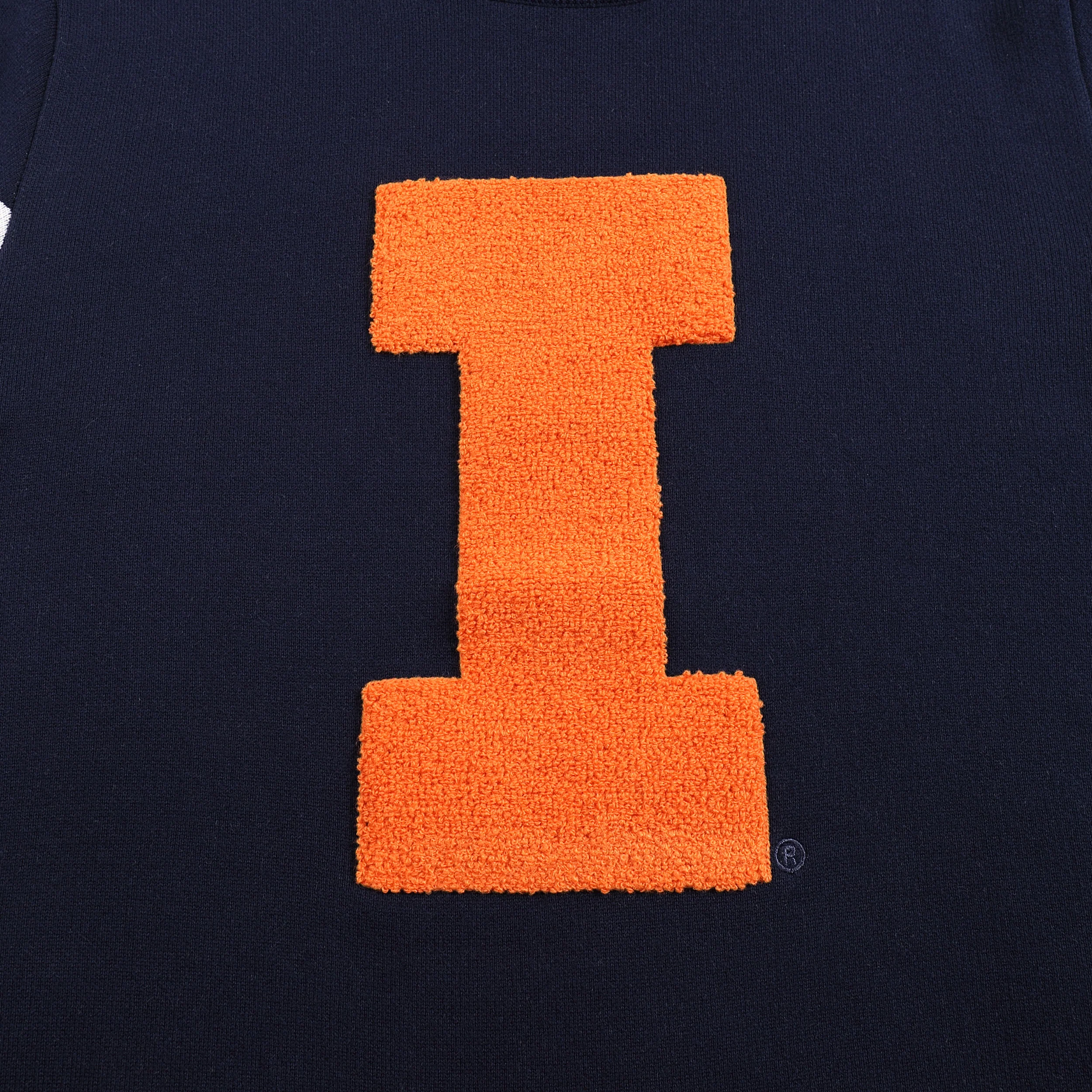 Illinois Fighting Illini Vintage Logo Knit Sweater - Image 5