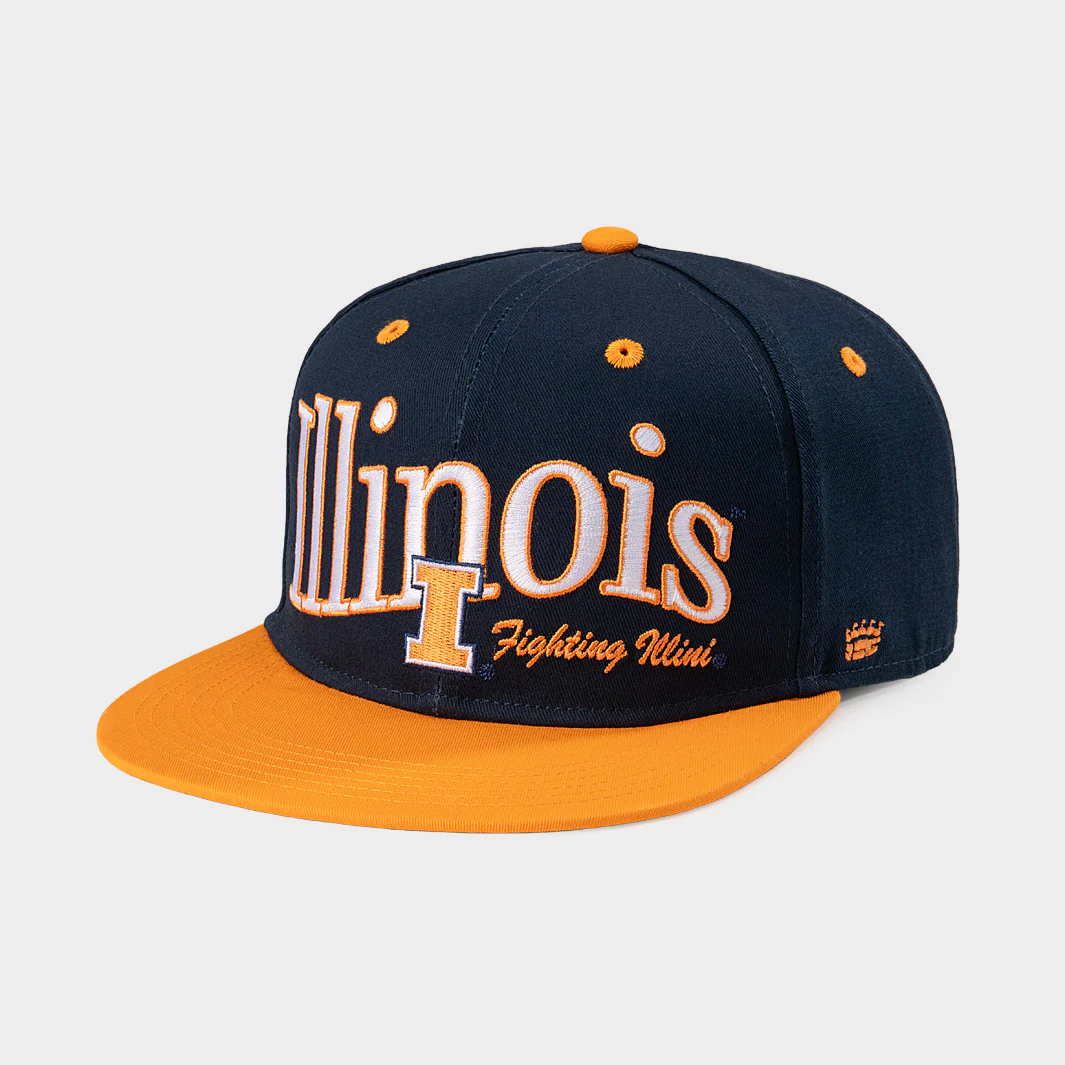 Illinois Football Kickoff Snapback Hat