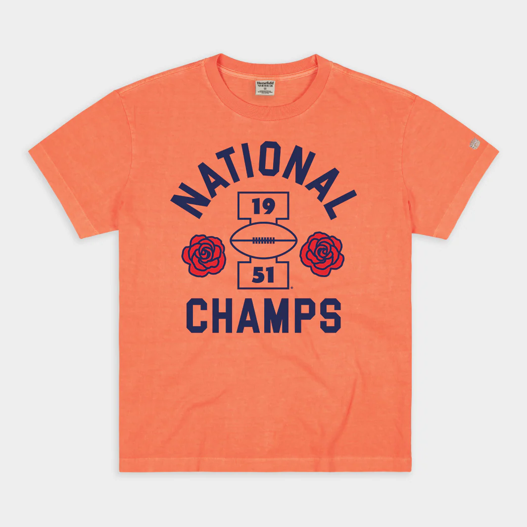 Illinois Football National Champs Vintage Heavyweight Tee