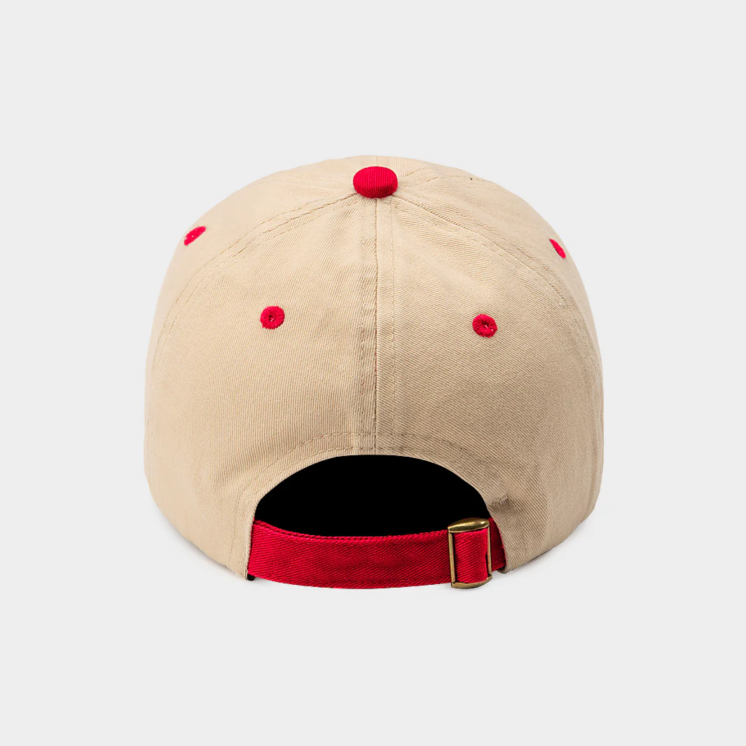 Illinois State Retro Redbird Logo Two-Tone Dad Hat - Image 3