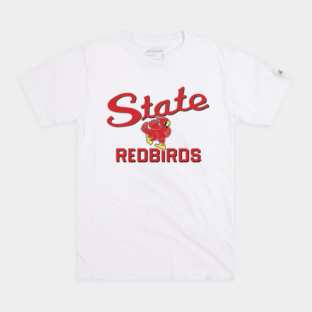 Illinois State Script Redbirds Tee