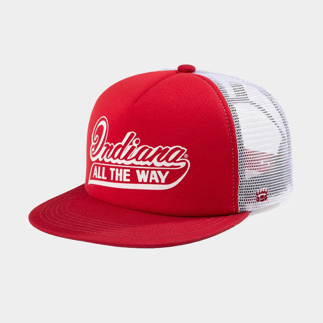Indiana All The Way Retro Trucker Hat