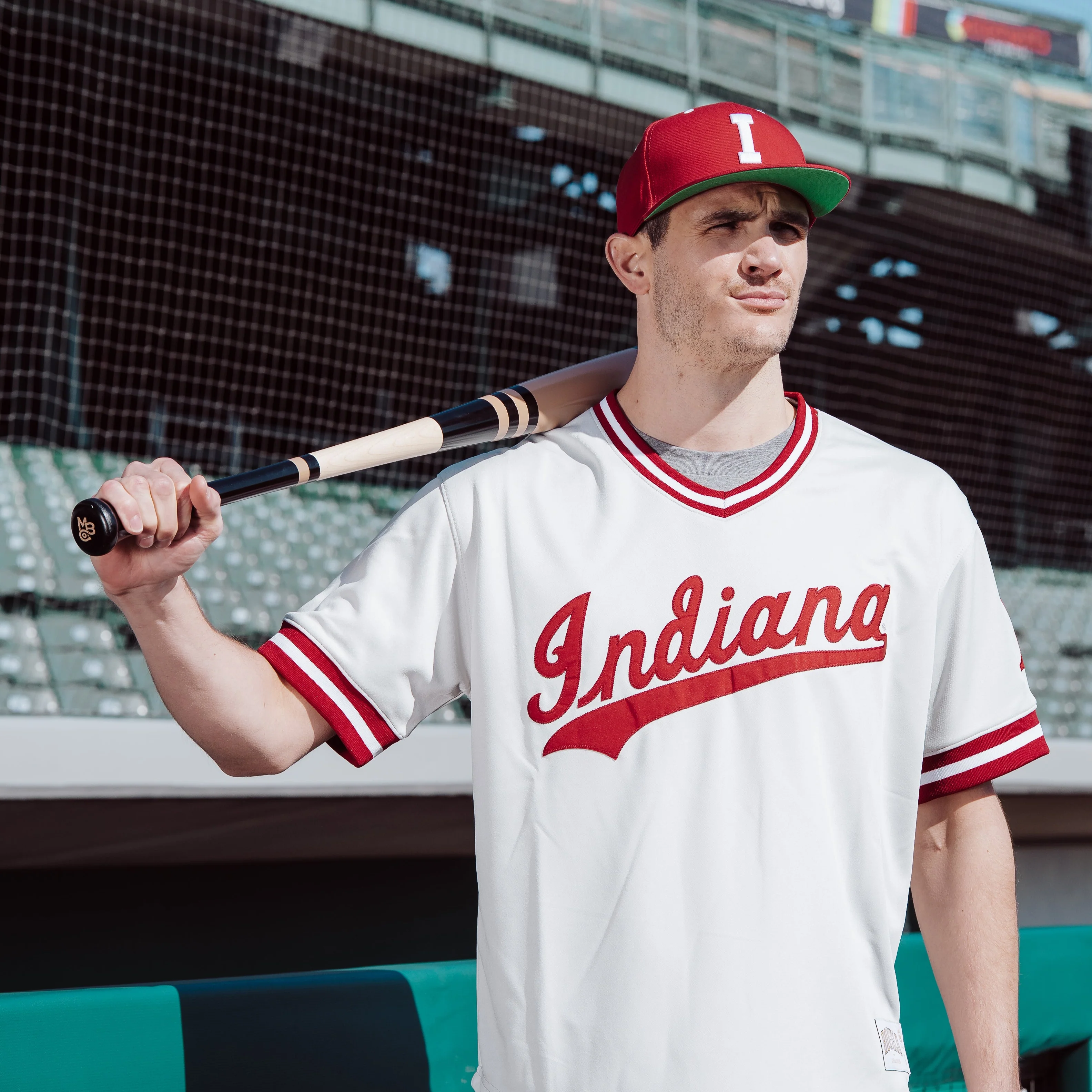 Indiana Baseball 1985 Snapback Hat - Image 4