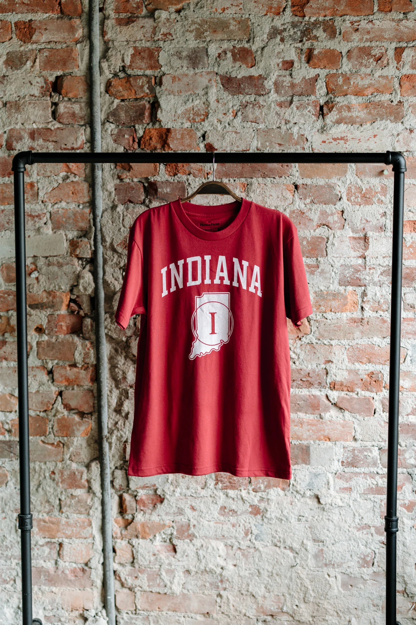 IU Assembly Hall Midcourt Logo Tee - Image 2