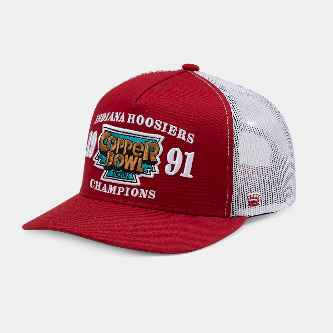 Indiana Football 1991 Copper Bowl Champs Trucker Hat