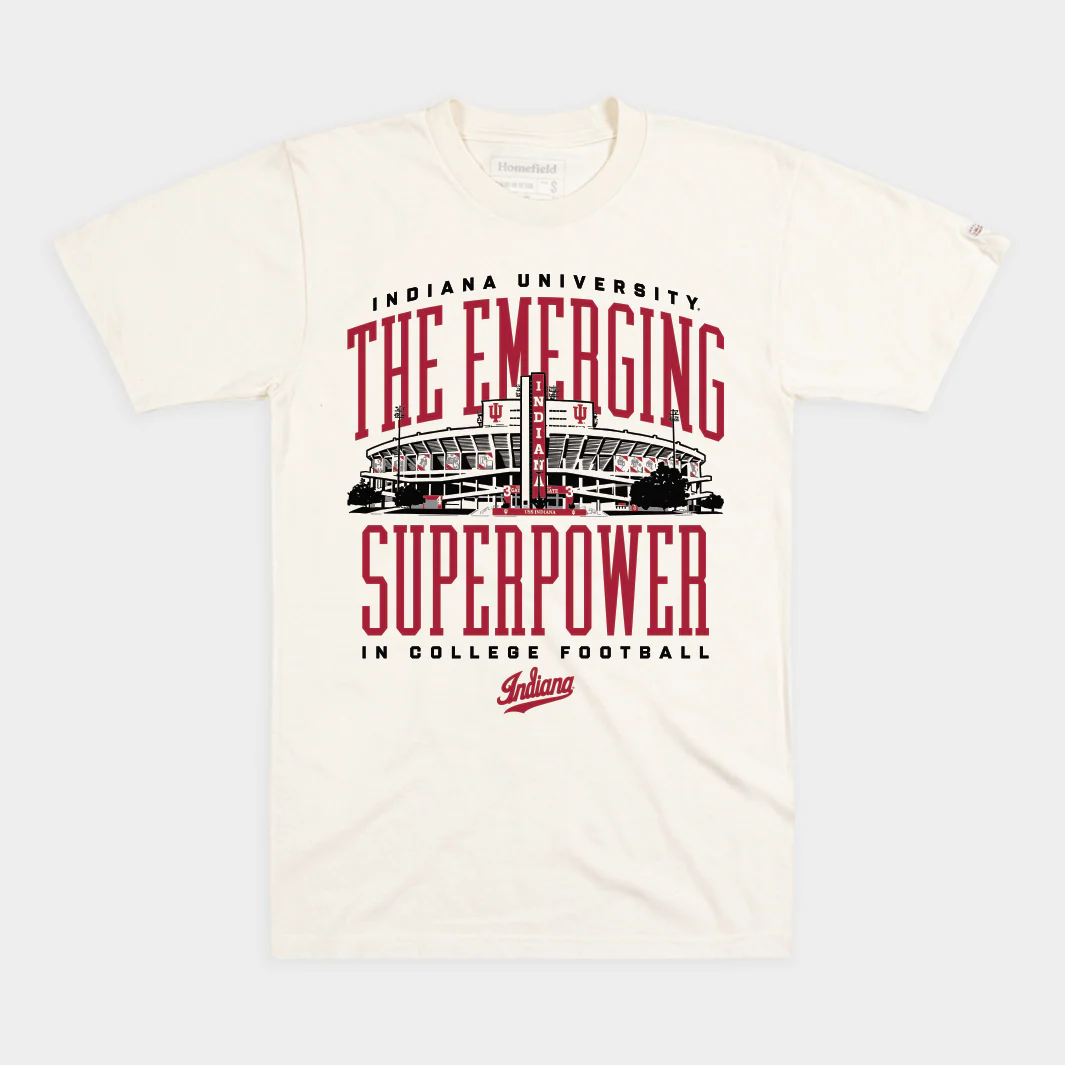 Indiana Football "Emerging Superpower" Tee