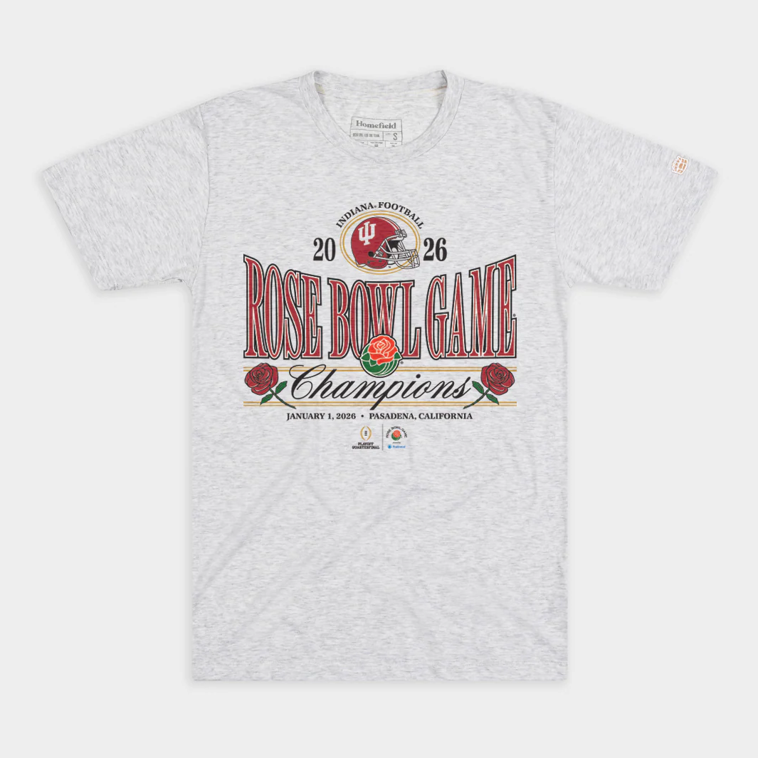 Indiana Hoosiers 2026 Rose Bowl Champs Tee