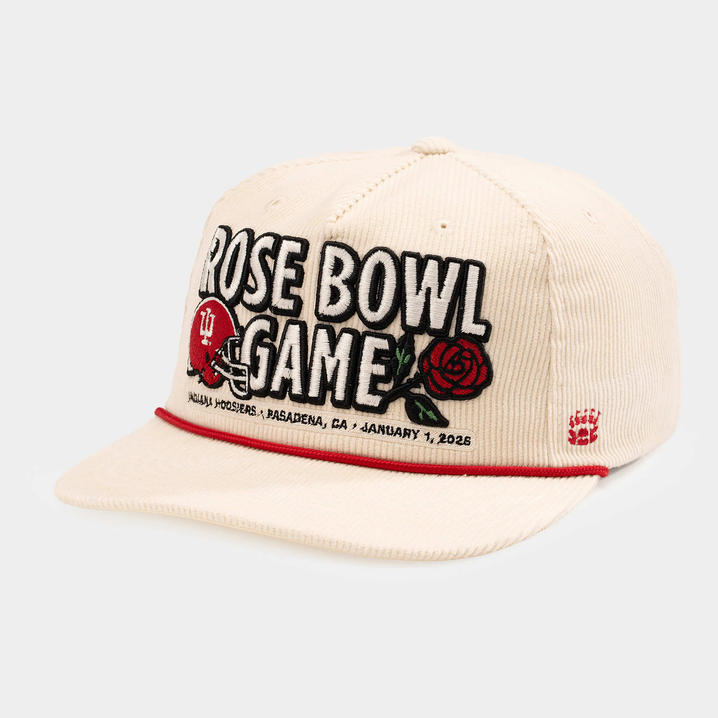 PREORDER - Indiana Hoosiers 2026 Rose Bowl Corduroy Hat
