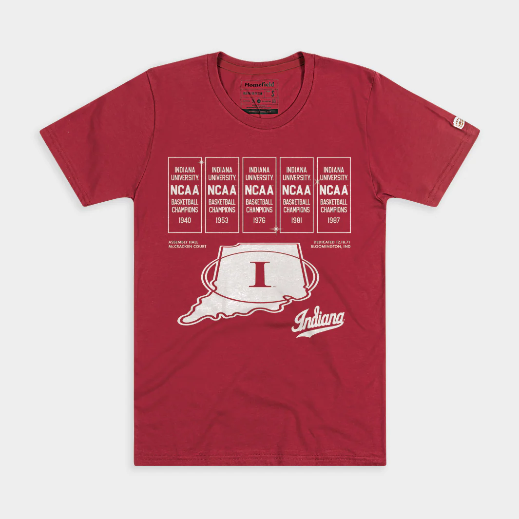 Indiana Hoosiers Assembly Hall Banners Tee