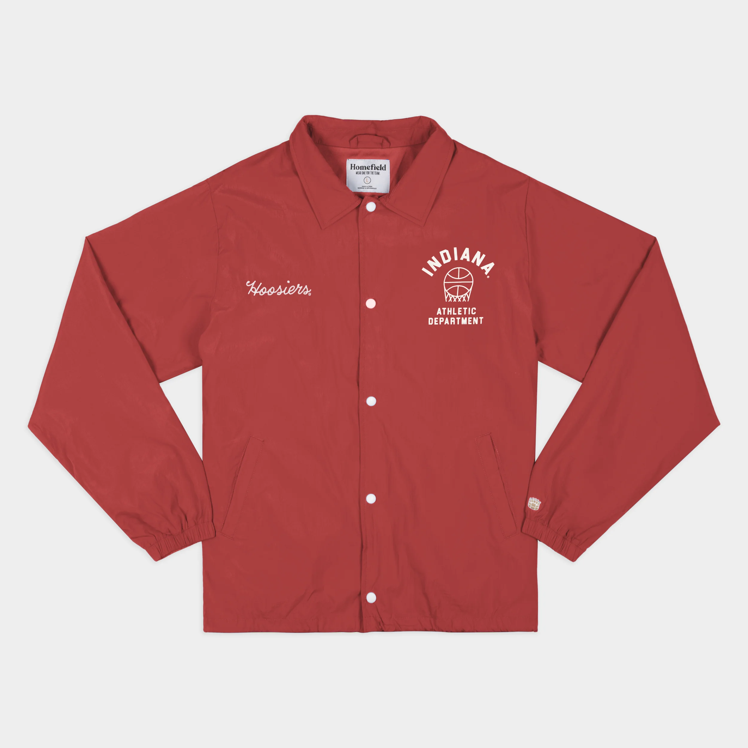 Indiana Hoosiers Basketball 1970s Coaches Jacket