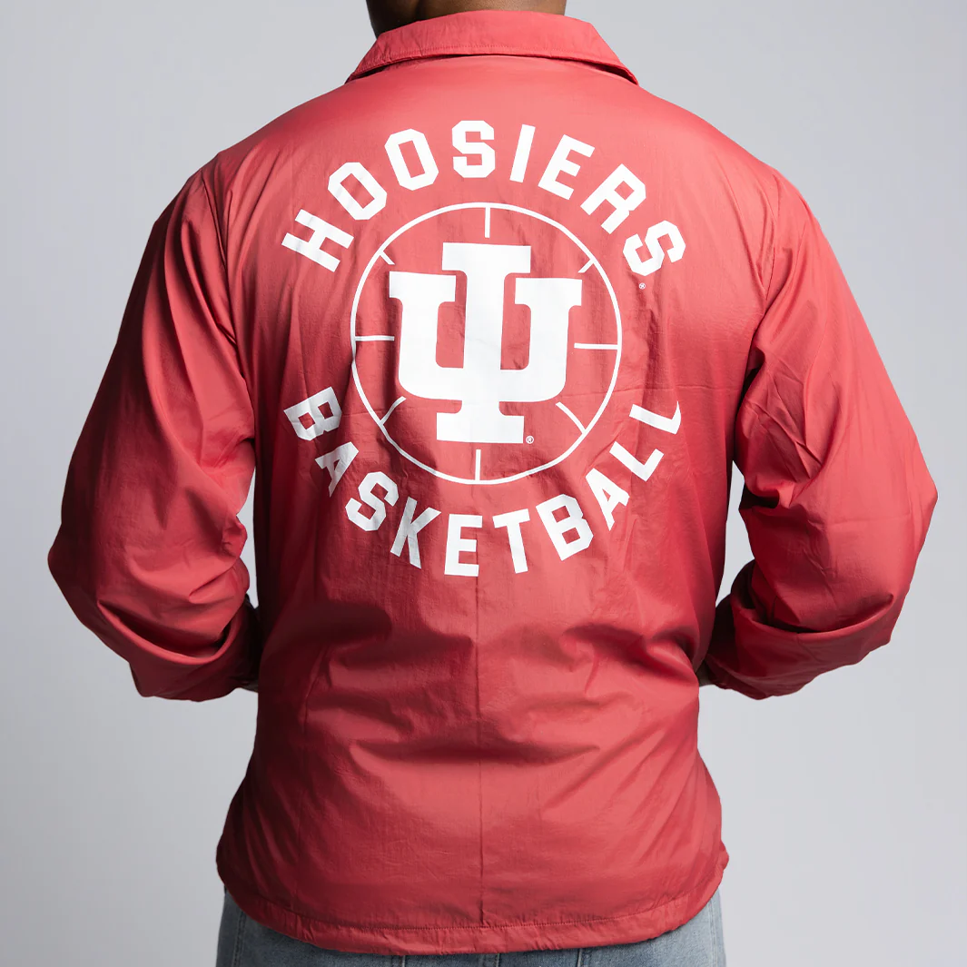 Indiana Hoosiers Basketball 1970s Coaches Jacket - Image 5