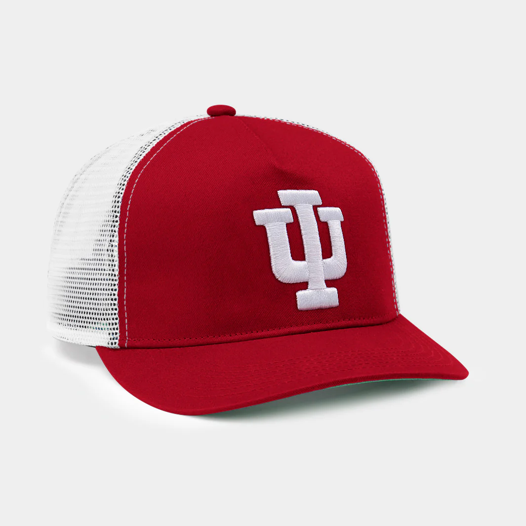 Indiana Hoosiers "IU" Trident Trucker Hat - Image 2