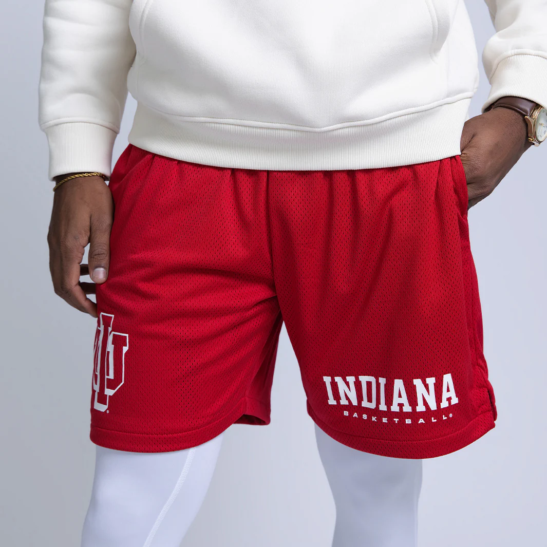 Indiana Hoosiers Retro Mesh Shorts - Image 4