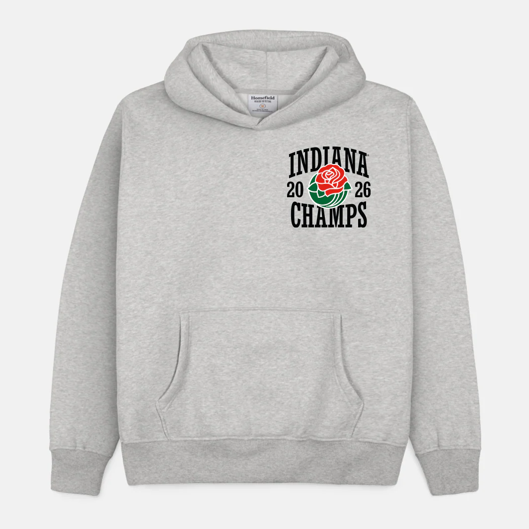 Indiana "Rags to Roses" 2026 Rose Bowl Champs Heavyweight Hoodie