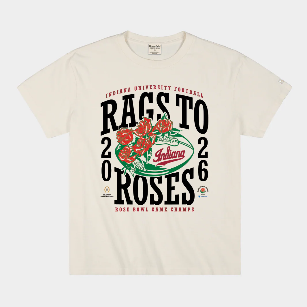 Indiana "Rags to Roses" 2026 Rose Bowl Champs Heavyweight Tee