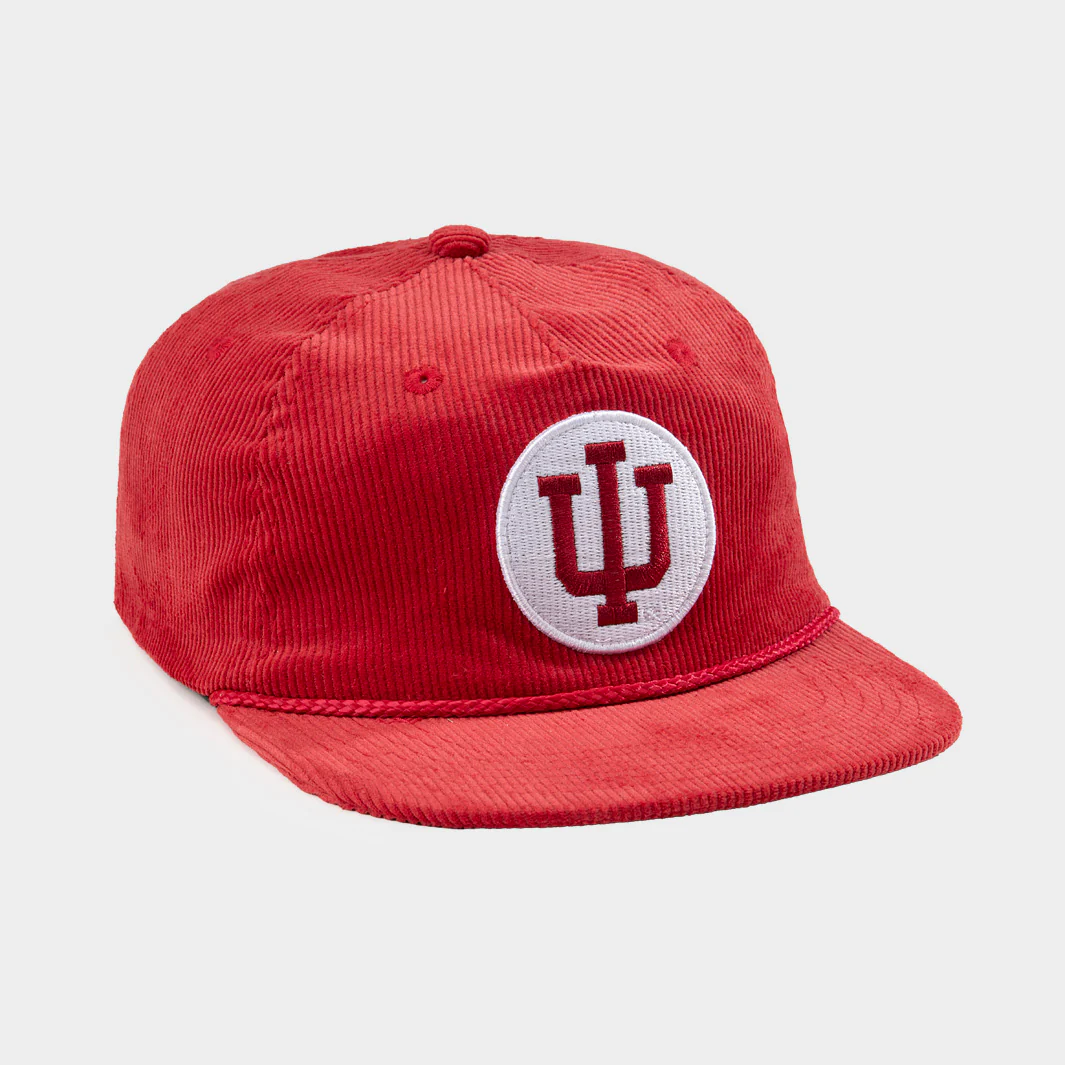Indiana Trident IU Patch Corduroy Hat - Image 2