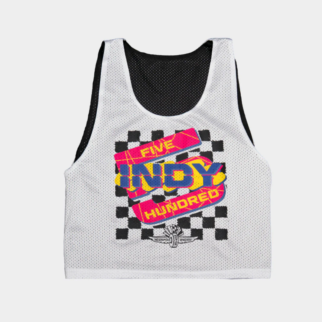 Indianapolis 500 Checkered Reversible Pinnie