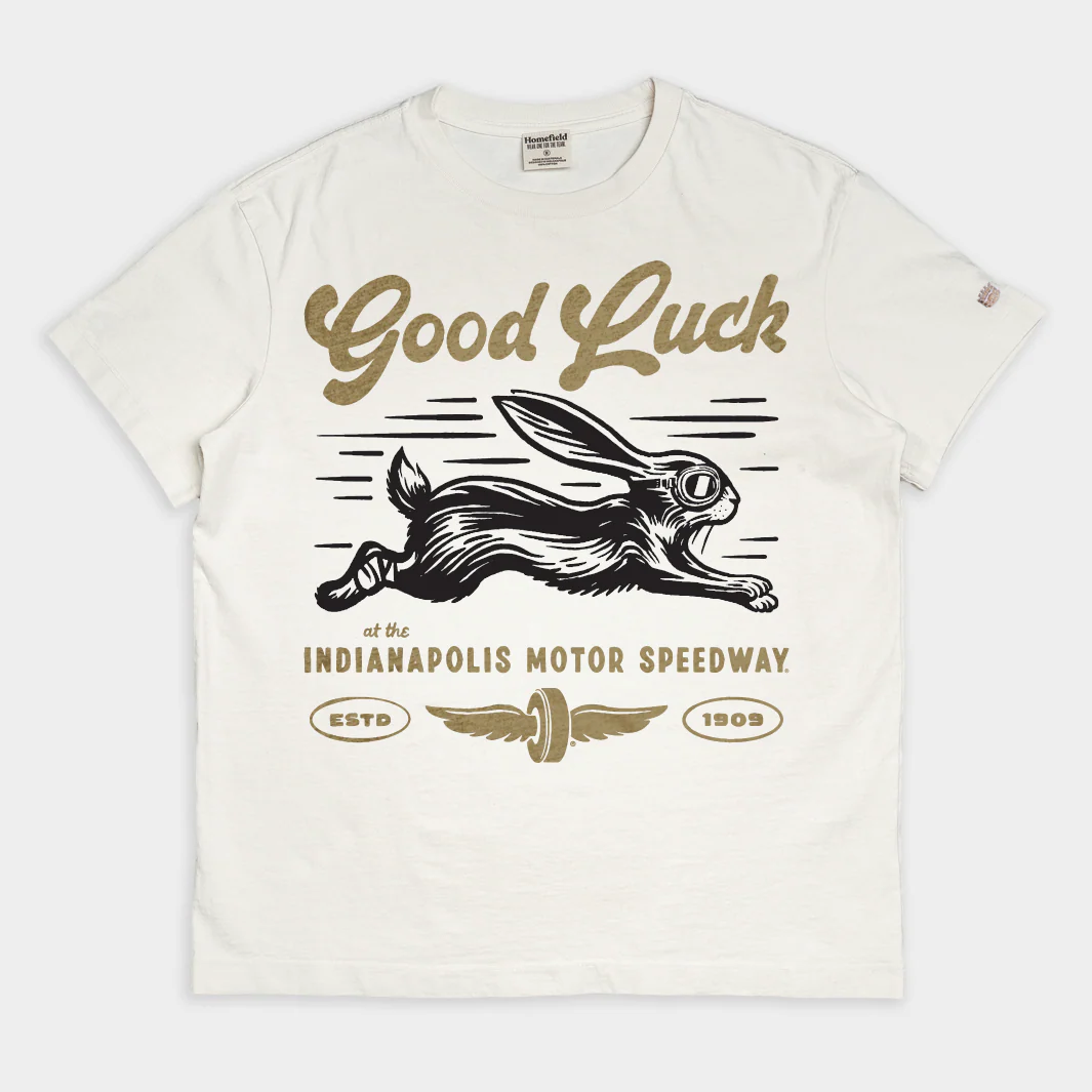 Indianapolis 500 "Good Luck" Rabbit Heavyweight Tee