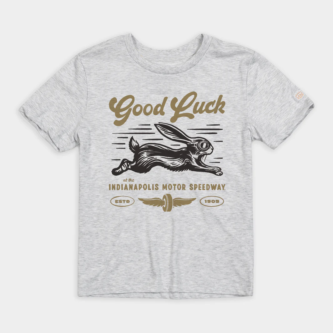 Indianapolis 500 "Good Luck" Rabbit Youth Tee