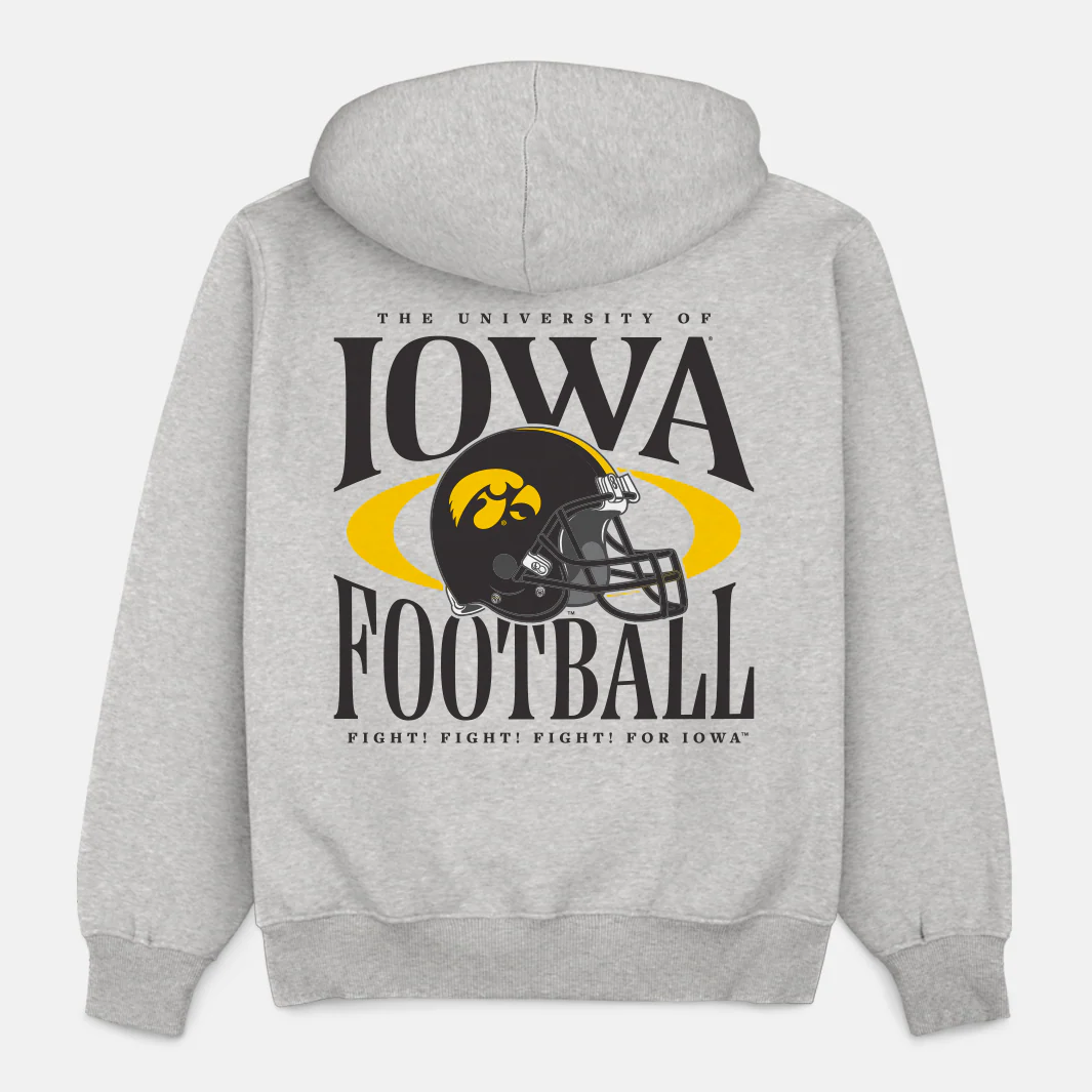 Iowa Football Kickoff Heavyweight Hoodie - Image 2