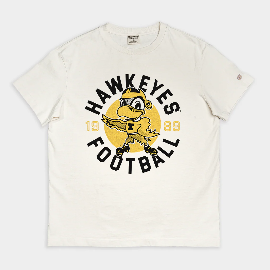 Iowa Football Herky Vintage Heavyweight Tee