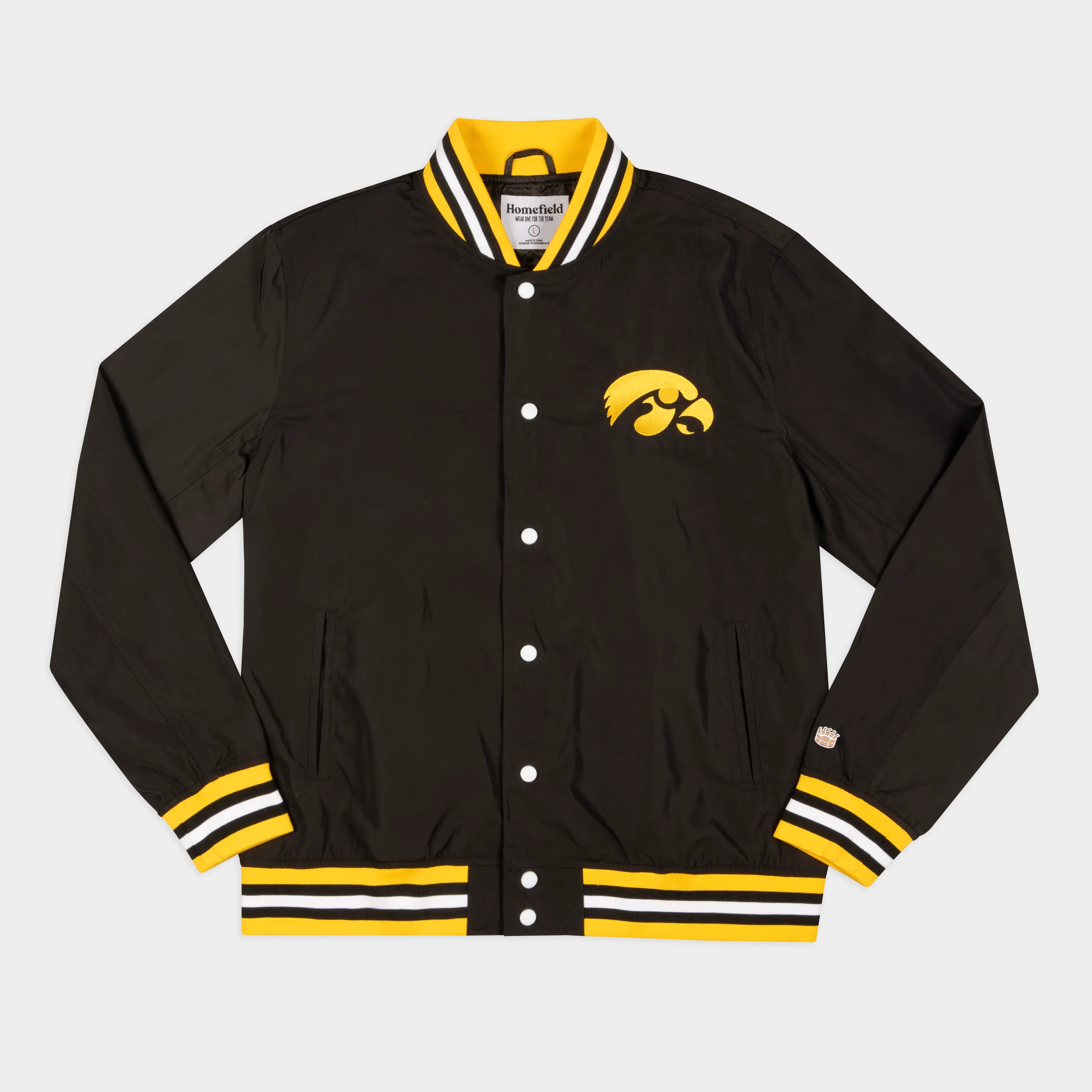 Iowa Hawkeyes Arched Bomber Jacket