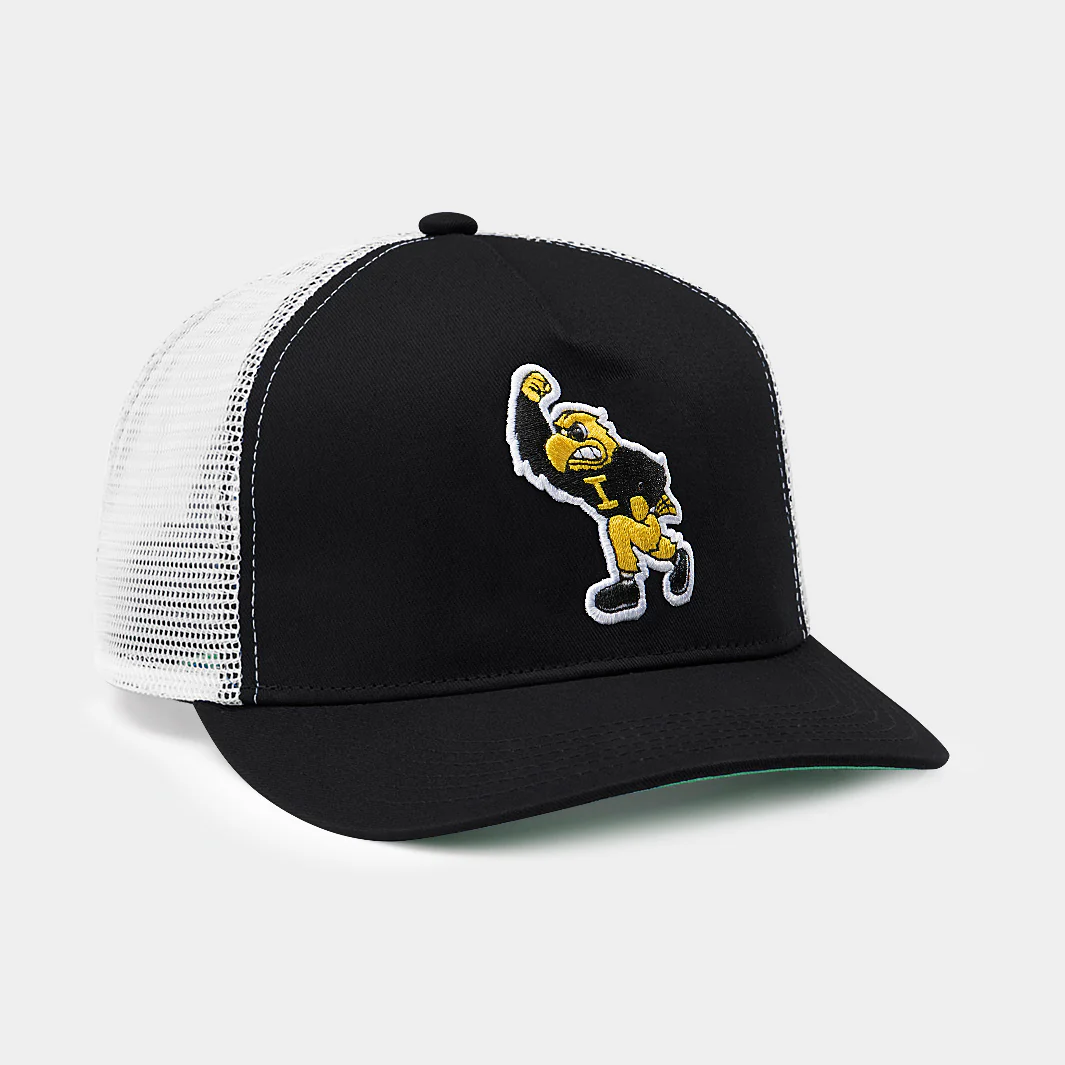 Iowa Hawkeyes Retro Herky Trucker Hat - Image 2
