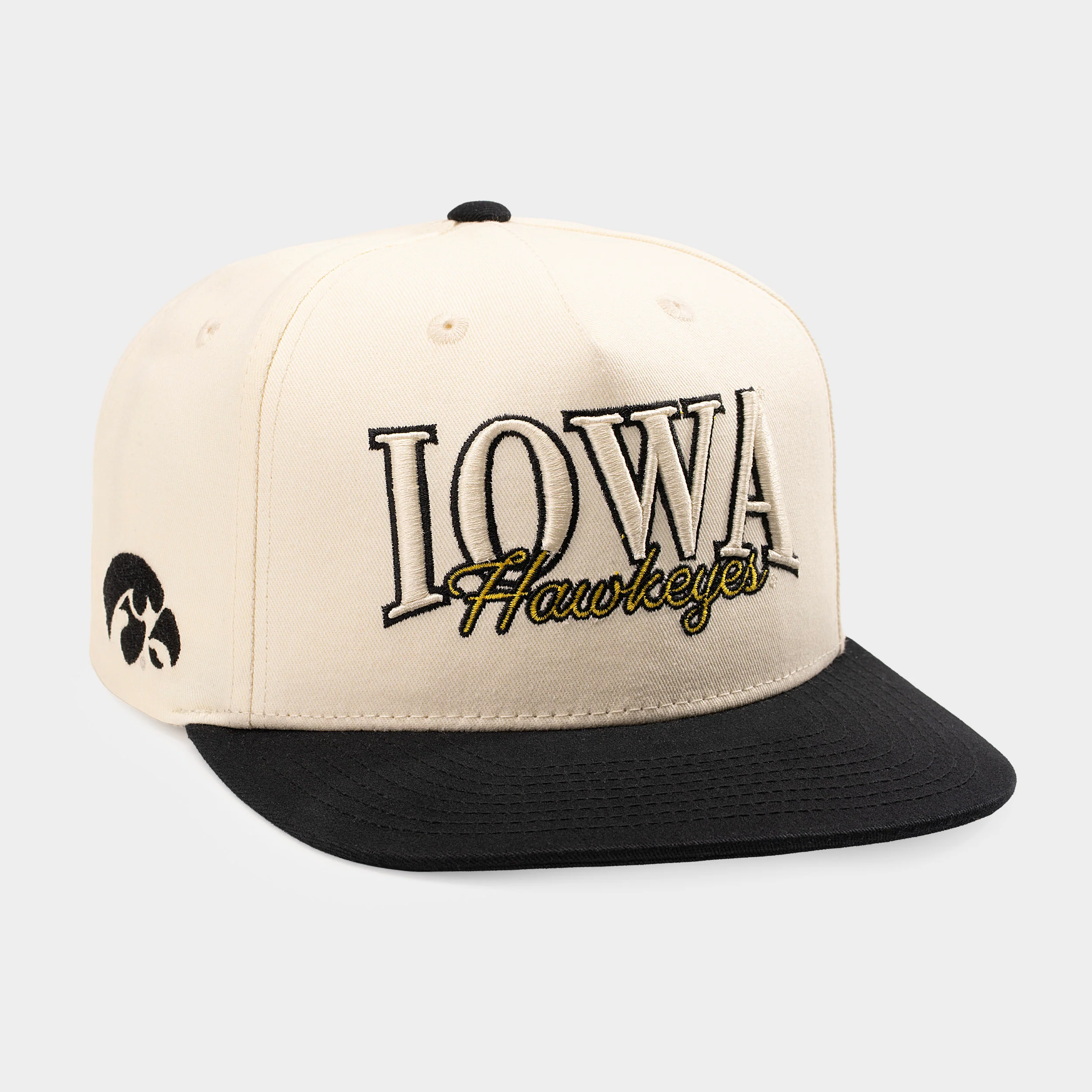 Iowa Hawkeyes Two-Tone Snapback Hat - Image 2