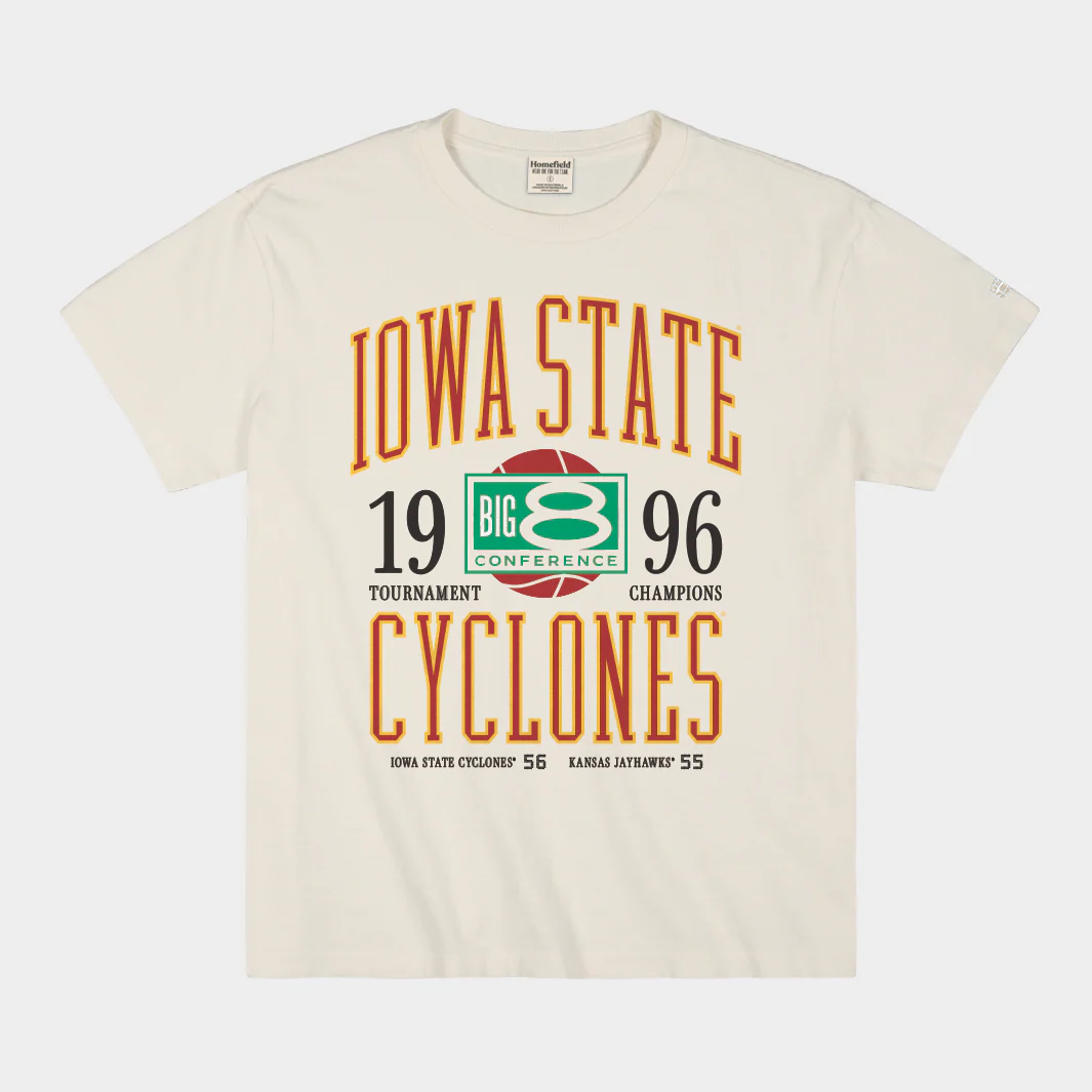 Iowa State 1996 Big 8 Basketball Champs Heavyweight Tee