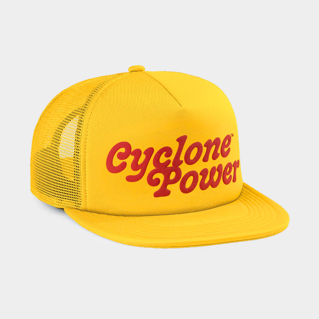 Iowa State "Cyclone Power" Puff Ink Trucker Hat - Image 2