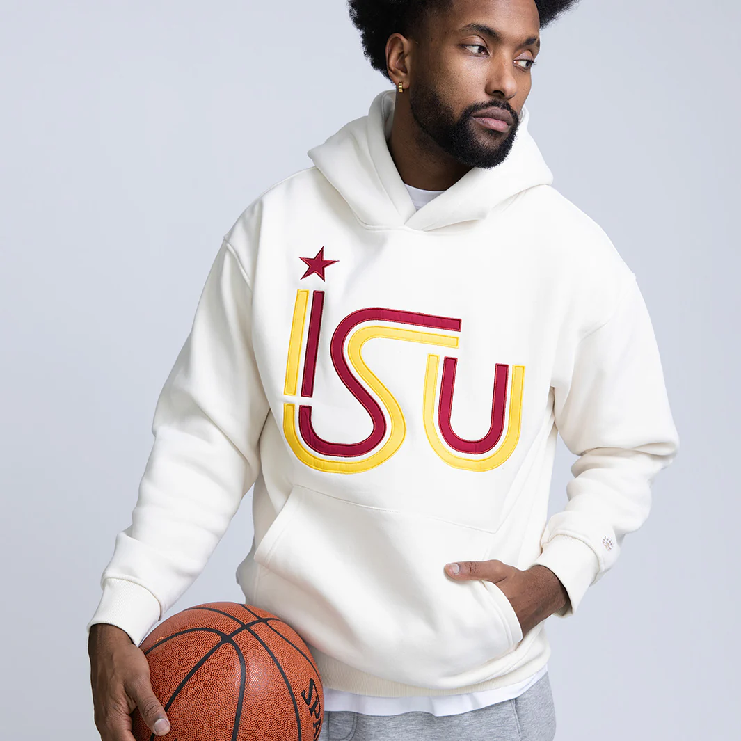 Iowa State Cyclones 1980s Applique Heavyweight Hoodie - Image 3