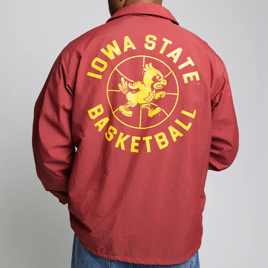 Iowa State Cyclones Basketball 1970s Coaches Jacket - Image 5
