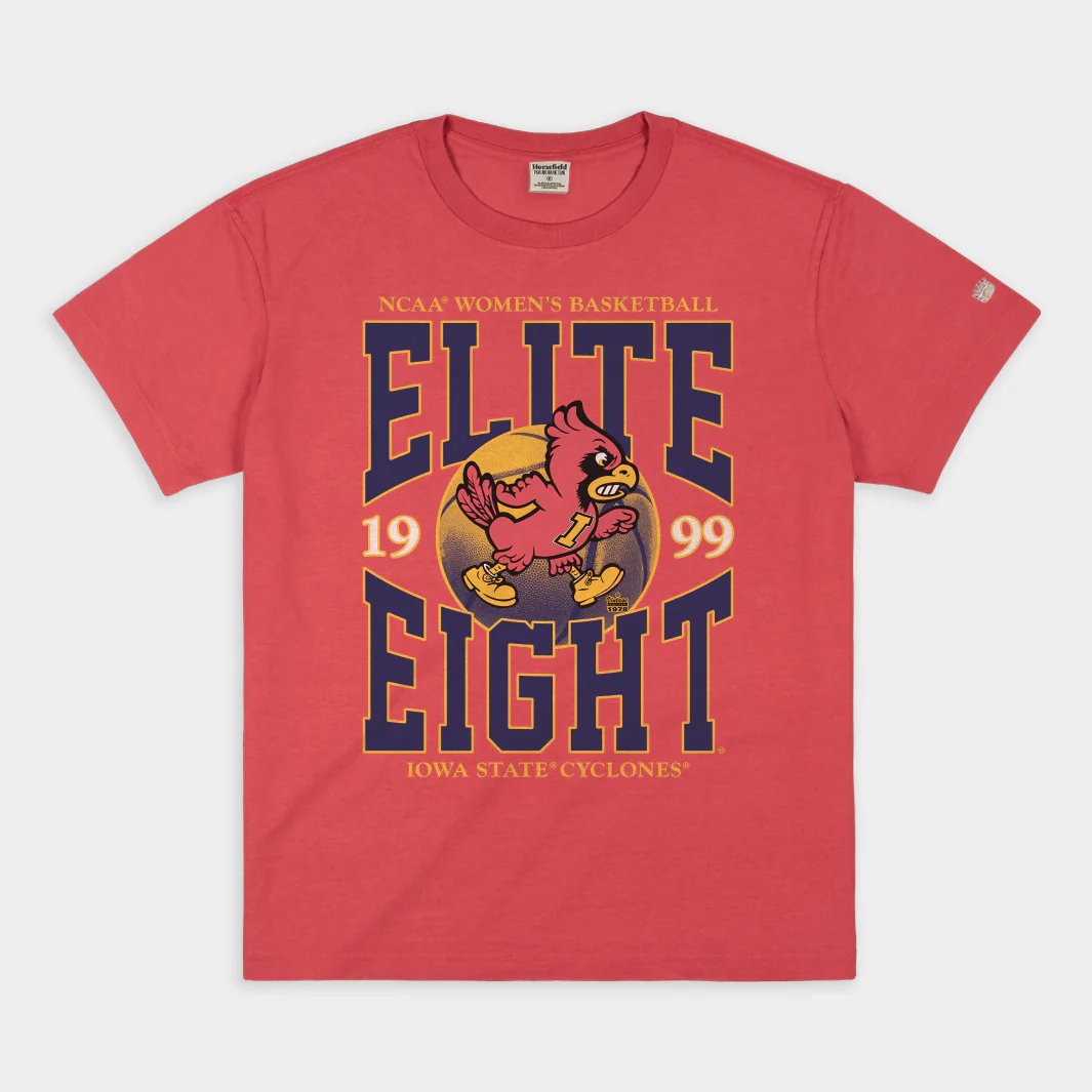 Iowa State Women's Basketball 1999 Elite Eight Heavyweight Tee