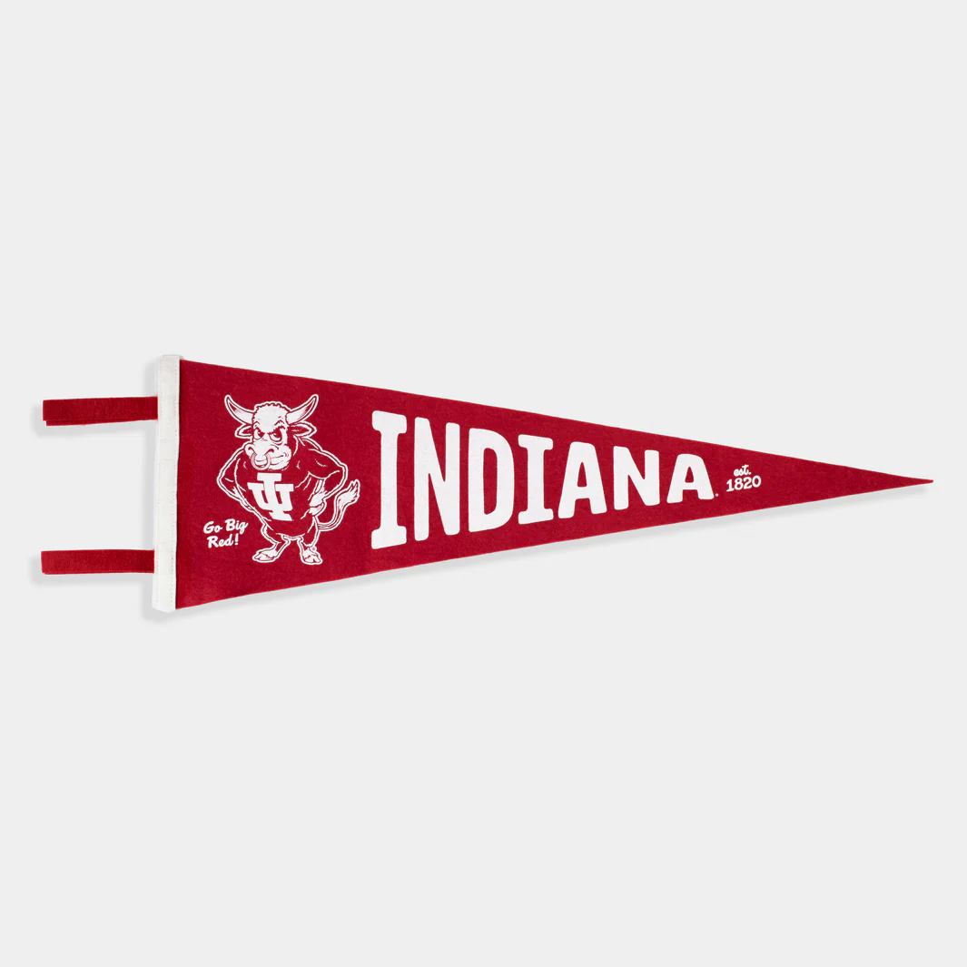 IU Bison Felt Pennant