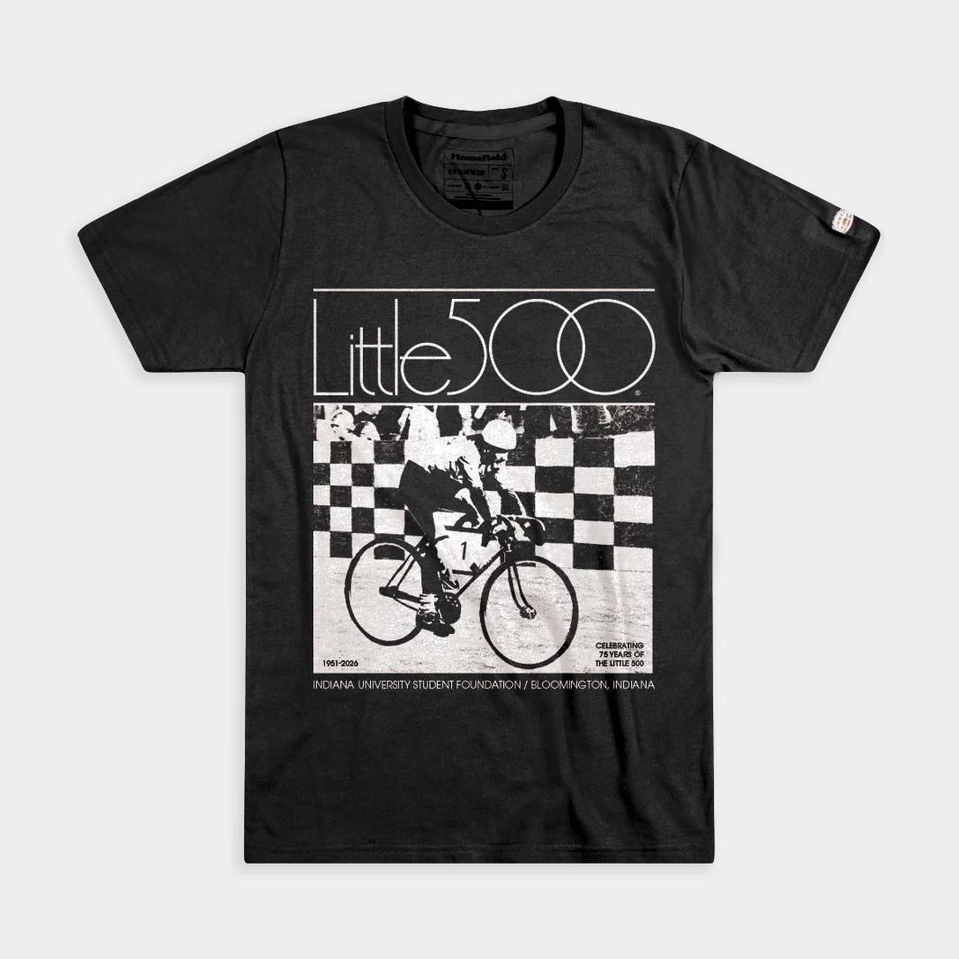 IU Student Foundation 75 Years of the Little 500 Tee
