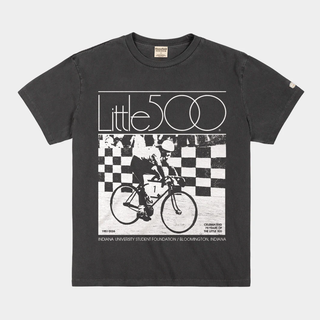 IU Student Foundation 75 Years of the Little 500 Vintage Heavyweight Tee