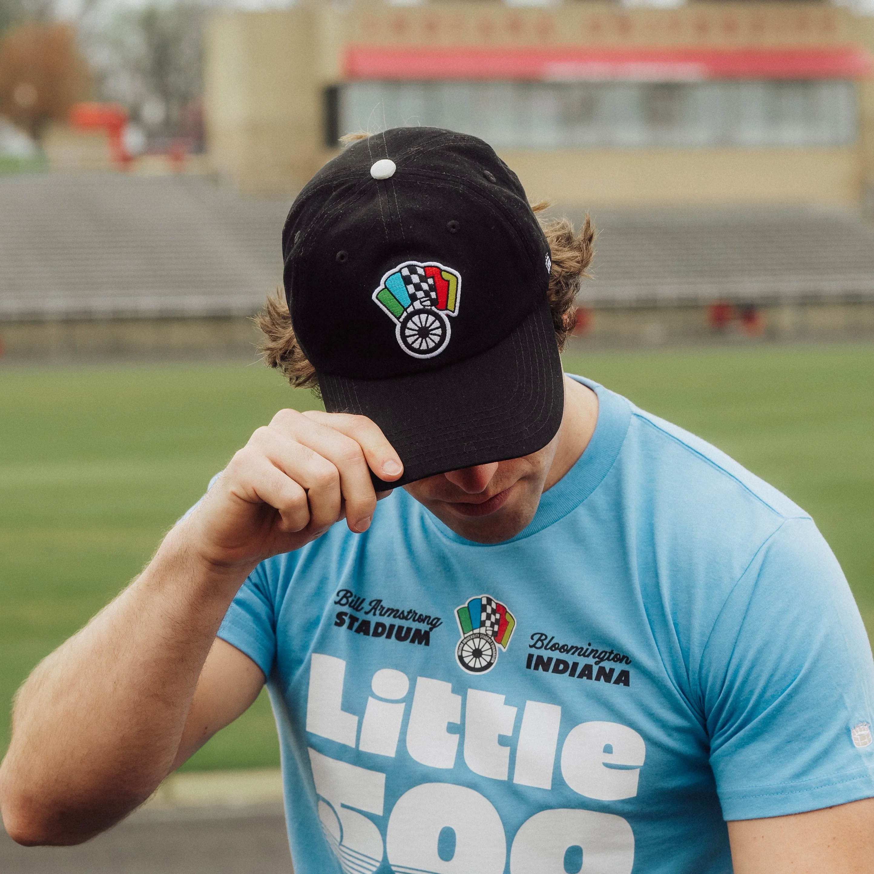 IU Student Foundation Little 500 Dad Hat - Image 4