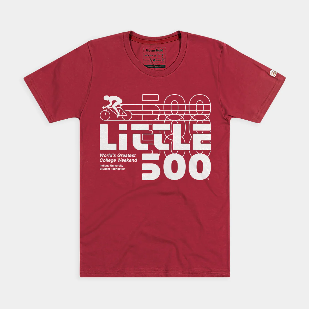IU Student Foundation Little 500 Retro World's Greatest College Weekend Tee