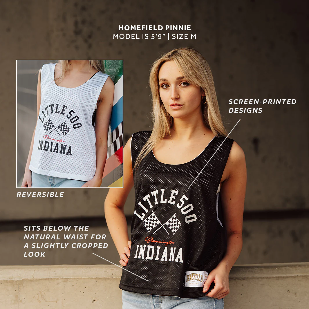 IU Student Foundation Little 500 Reversible Jersey Pinnie - Image 3