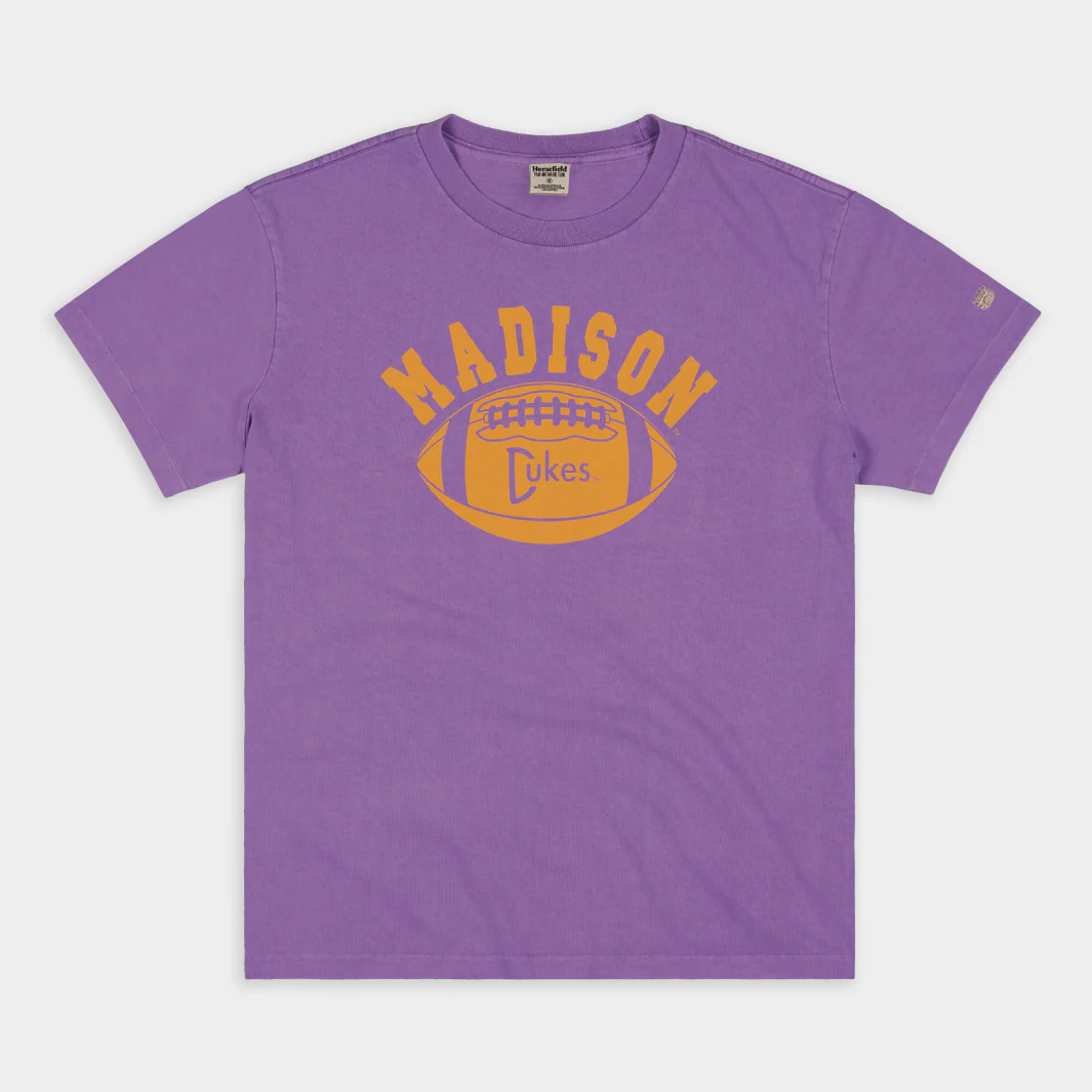 James Madison University Football Vintage Heavyweight Tee