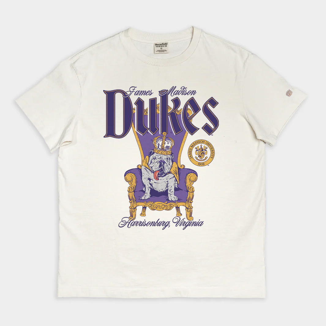JMU Dukes Duke Dog Vintage Heavyweight Tee