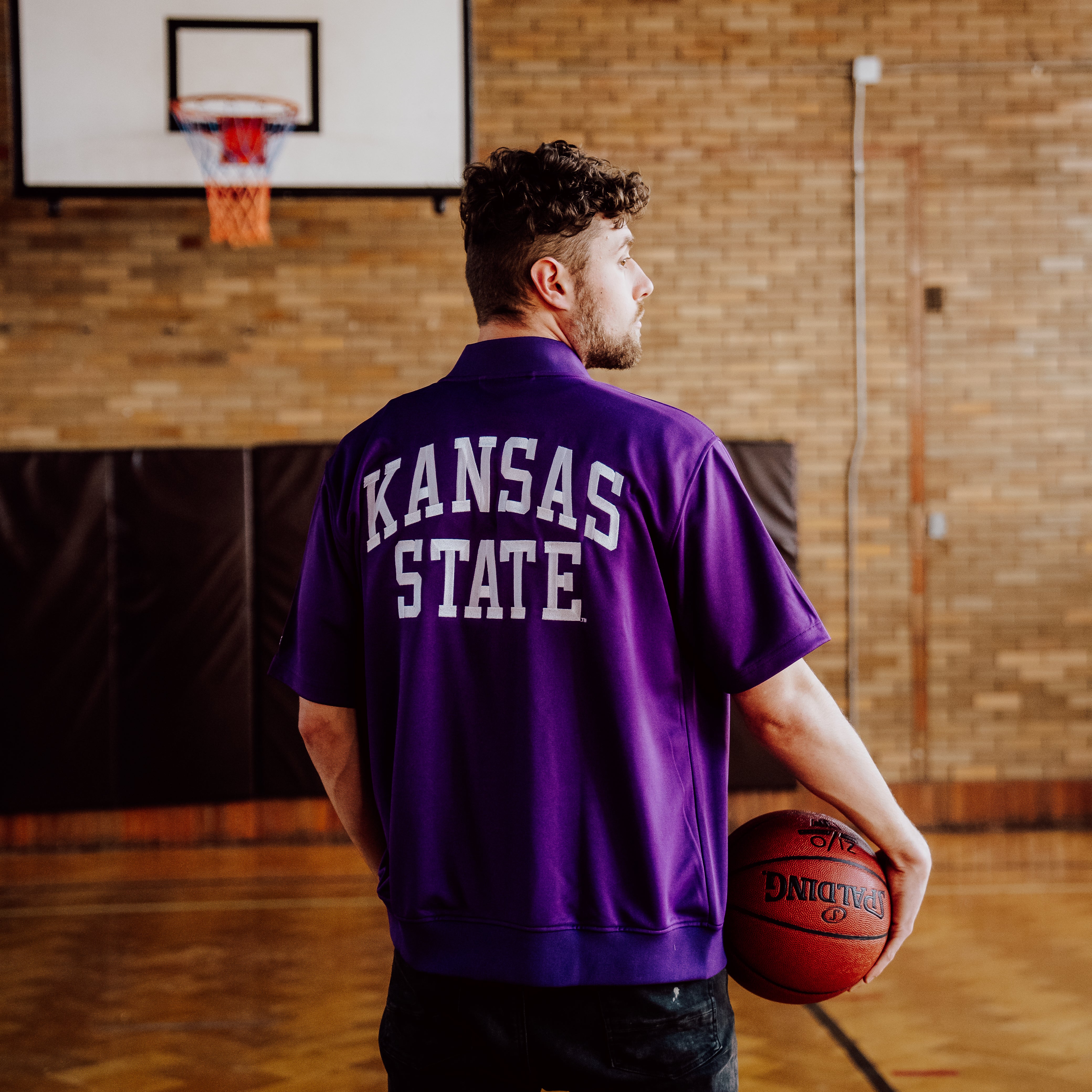 K-State Wildcats Basketball Vintage Shooting Shirt - Image 3